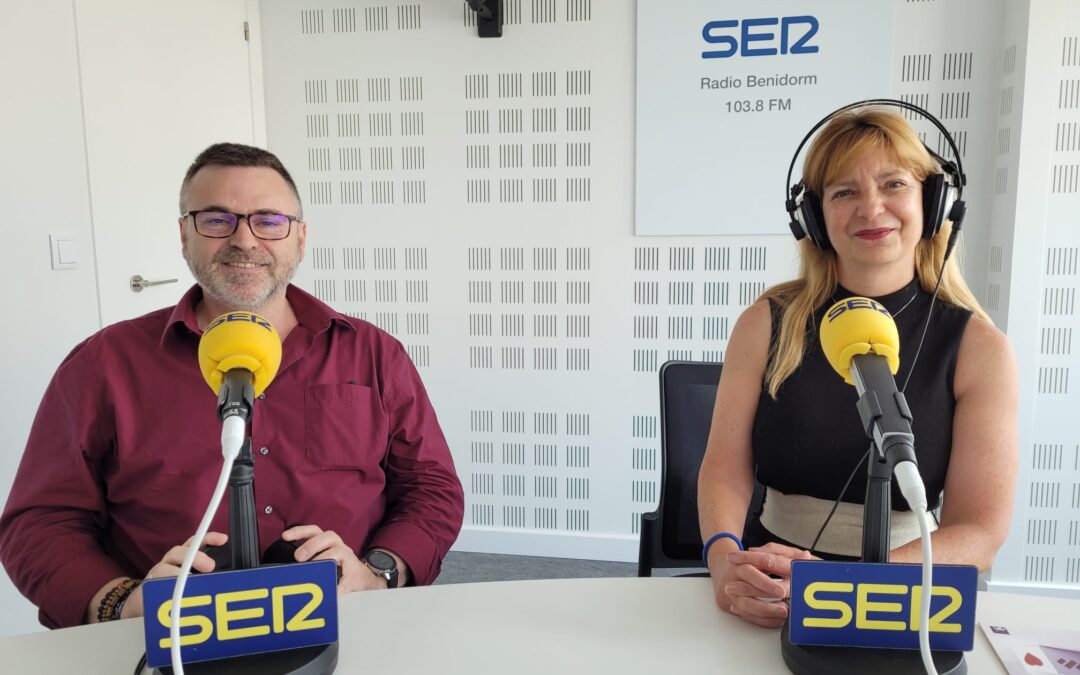 Participamos en Hoy por Hoy Benidorm como asociados del Club Empresarial La Marina